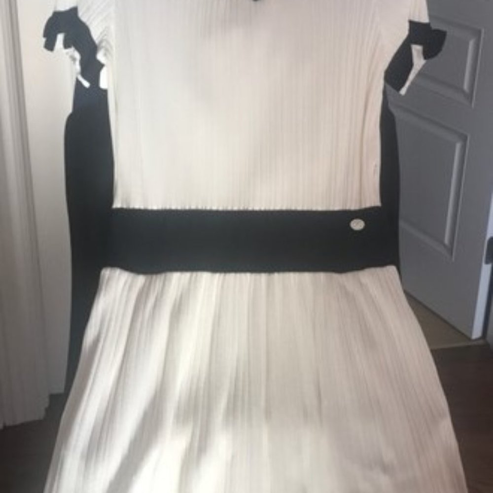 CHANEL White Vintage 1990th Dress Sise 36 (US 2) M